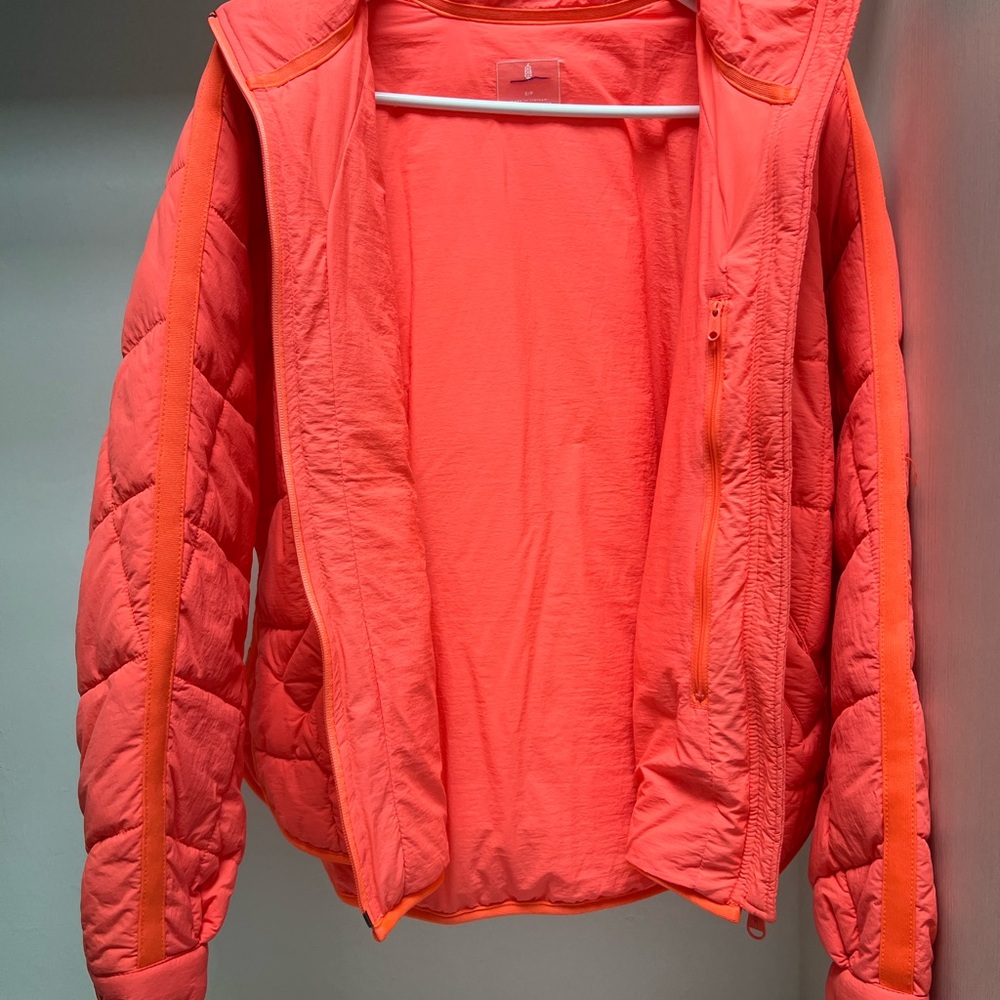 Free People Pippa Packable Puffer Jacket - Hot Watermelon color - Picture 5 of 5